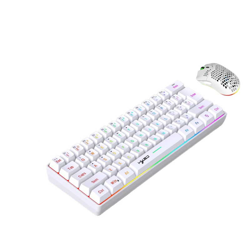 Gaming Keyboard Mouse And Headset Combo - Беспроводной комплект клавиатура+мышь Bluetooth 60% (2.4ГГц)
