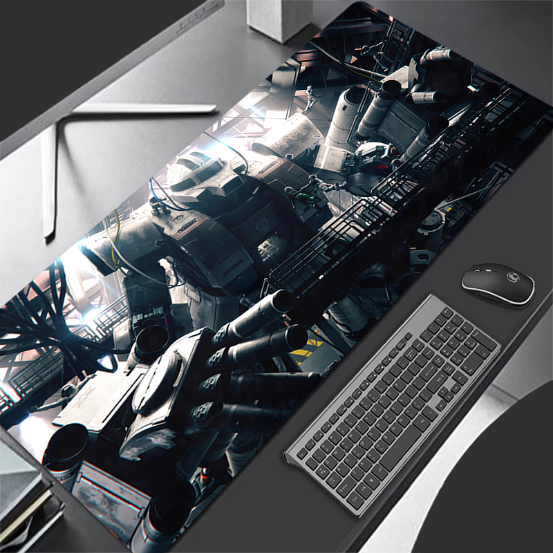 Gaming Keyboard Non Mechanical - Большой коврик для мыши Mechanical Warrior