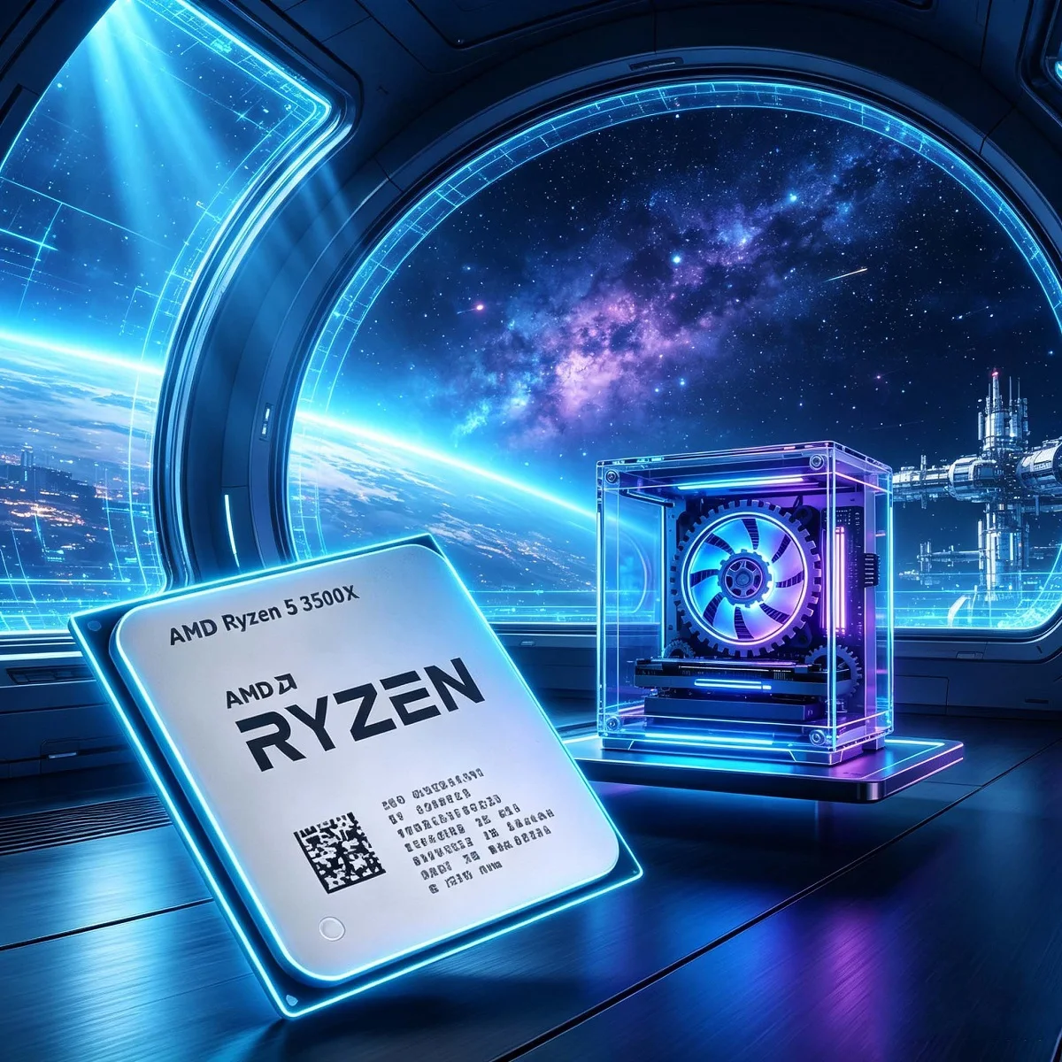 Amd Cpu Ryzen 5 - Процессор AMD Ryzen 5 3500X R5