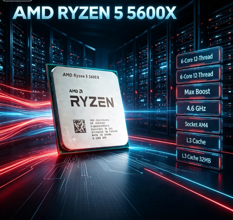 Amd Cpu Ryzen 5 - Процессор AMD Ryzen 5 5600X, разблокированный,