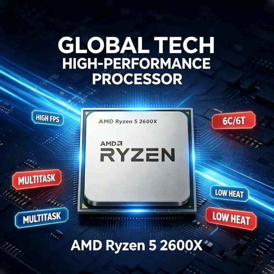 Amd Cpu Ryzen 5 - Процессор AMD Ryzen 5 2600X, 6-ядерный,