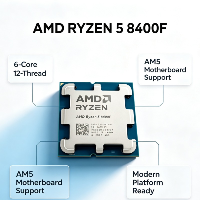 Amd Cpu Ryzen 5 - Игровой процессор Ryzen 5 8400F с