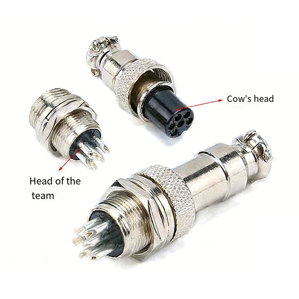 Aviator Connector Kit - Комплект из 5 авиационных разъемов GX16