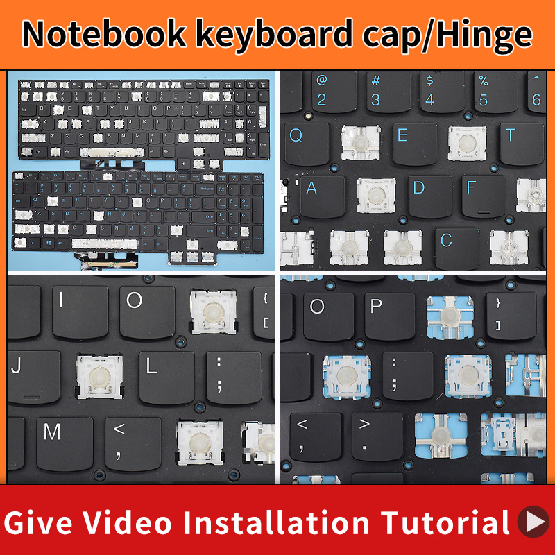 Gaming Keyboard Asus - Сменные колпачки клавиш и шарниры для