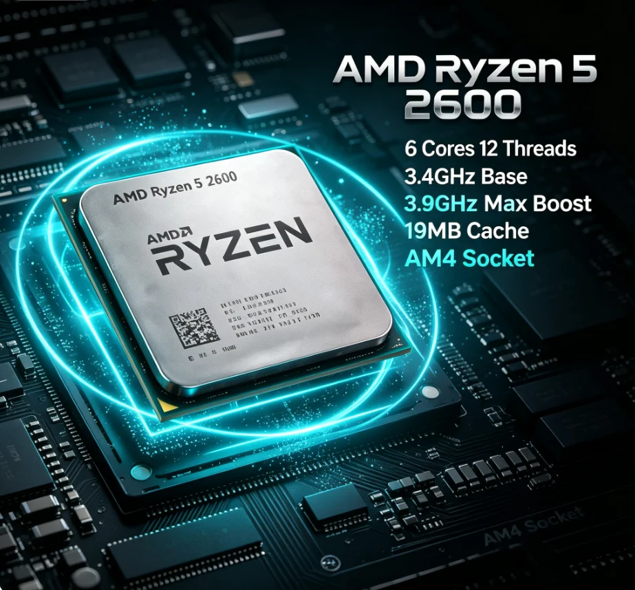 Amd Cpu Ryzen 5 - Процессор AMD Ryzen 5 2600 R5