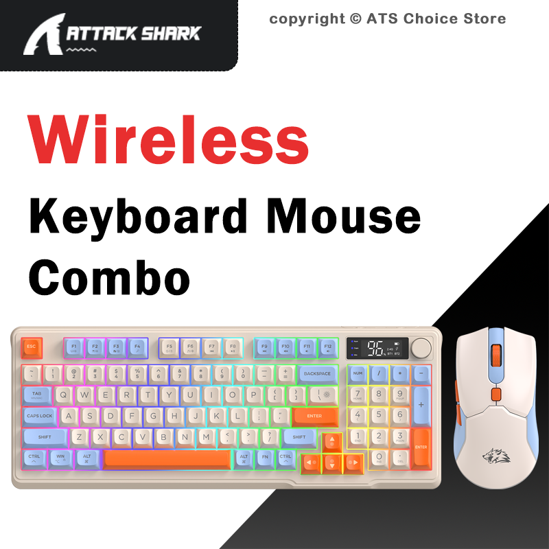 Gaming Keyboard Mouse Set - Беспроводной комплект клавиатуры и мыши FREEWOLF
