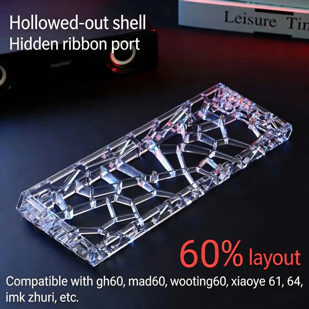 Hot Swap Pcb - Прозрачный корпус для клавиатуры GH60 (60%
