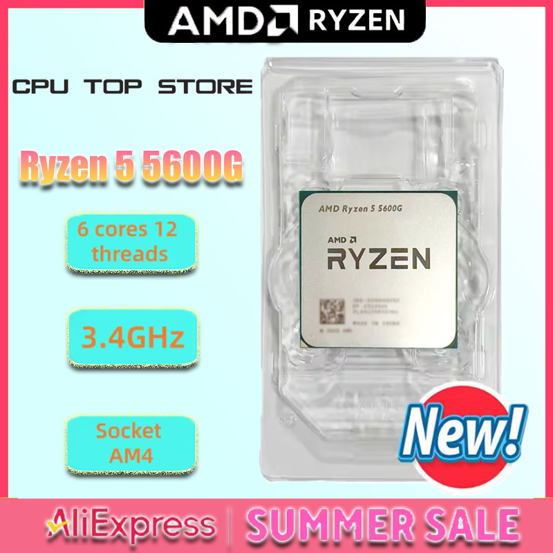 Amd Cpu Ryzen 5 - Процессор AMD Ryzen 5 5600G 6C/12T