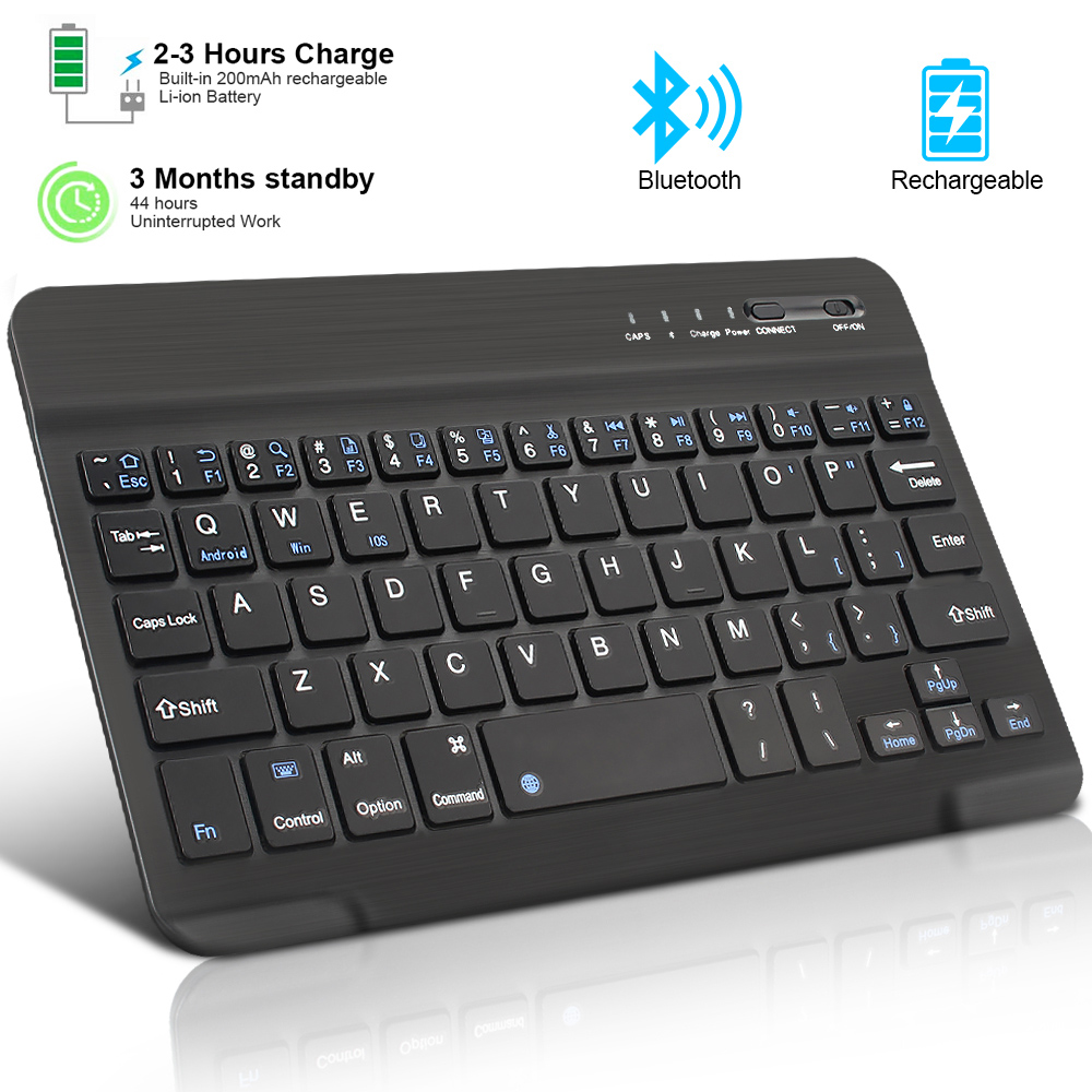 Gaming Keyboard Budget - Беспроводная Bluetooth-клавиатура, мини-клавиатура для ноутбука, планшета,