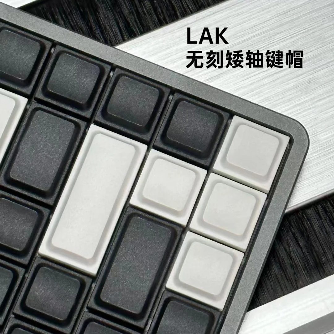 Keyboard Gaming Black - Набор низкопрофильных кейкапов LAK, без гравировки,