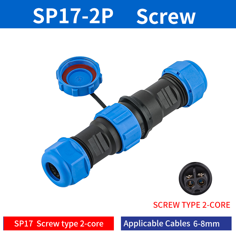 Aviator Connector Kit - Водонепроницаемый авиационный разъем JINH SP17 (2/3
