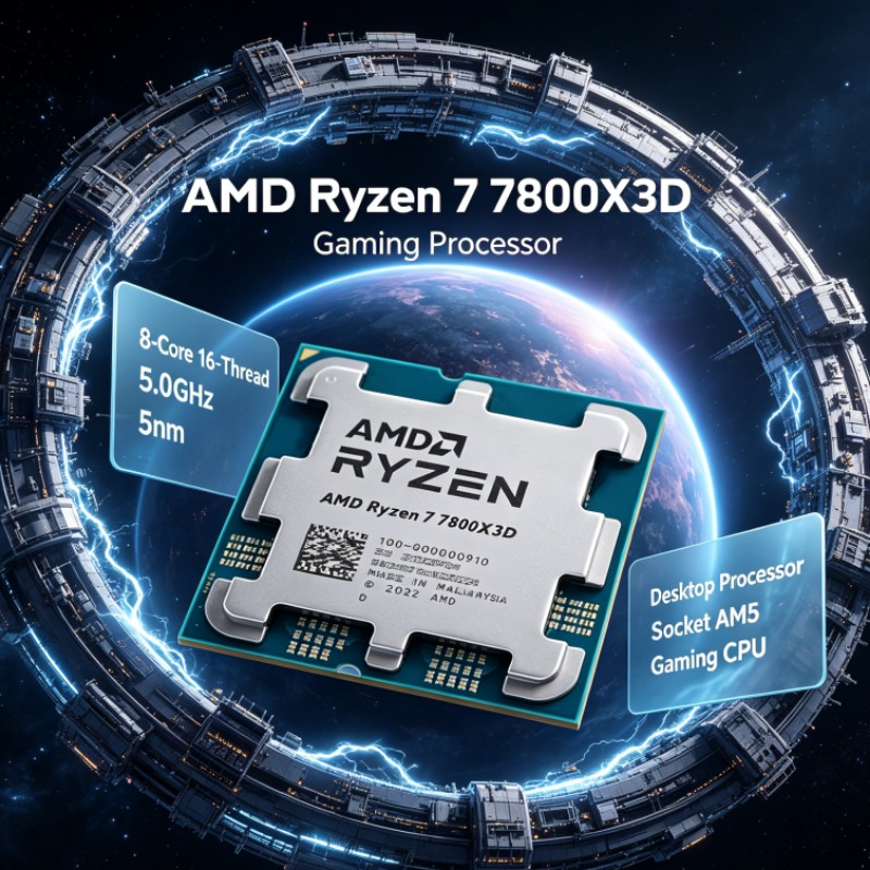 Amd Cpu Ryzen 7 - Процессор AMD Ryzen 7 7800X3D 100-100000910,