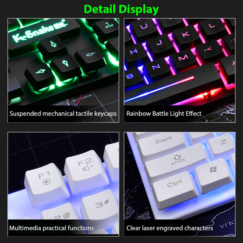 Набор клавиатуры и мыши KM320, – обзор и цена Gaming Keyboard And Mouse For Xbox