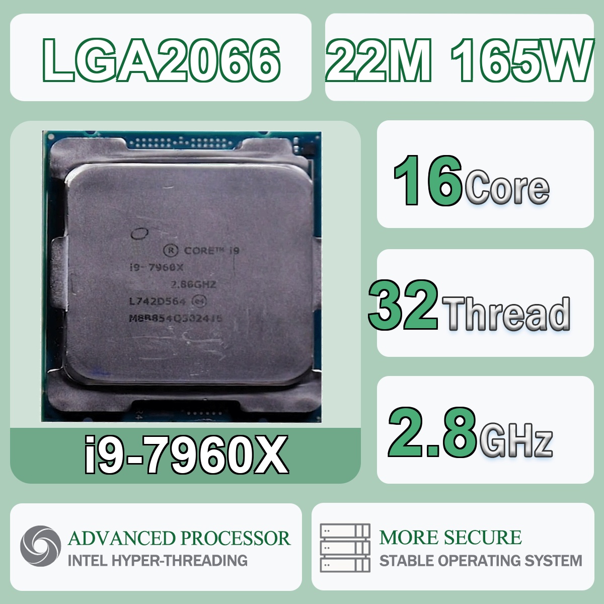 Intel Core i9-7960X, 16 ядер,  – обзор и цена Intel Cpu Core I9