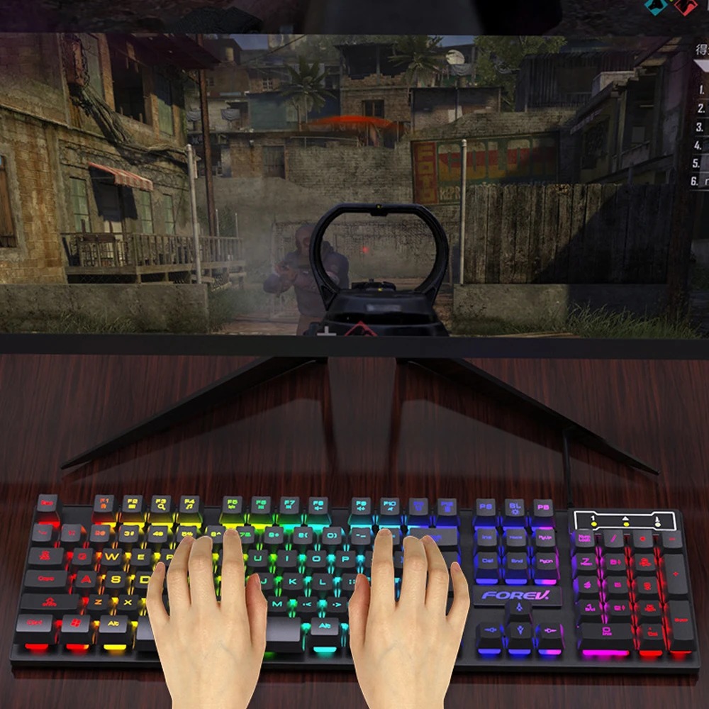 Проводная клавиатура на 104 кл – обзор и цена Gaming Keyboard Budget