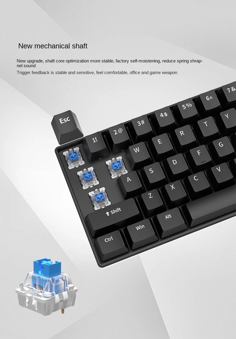 Игровая механическая USB-клави – обзор и цена Gaming Keyboard Budget