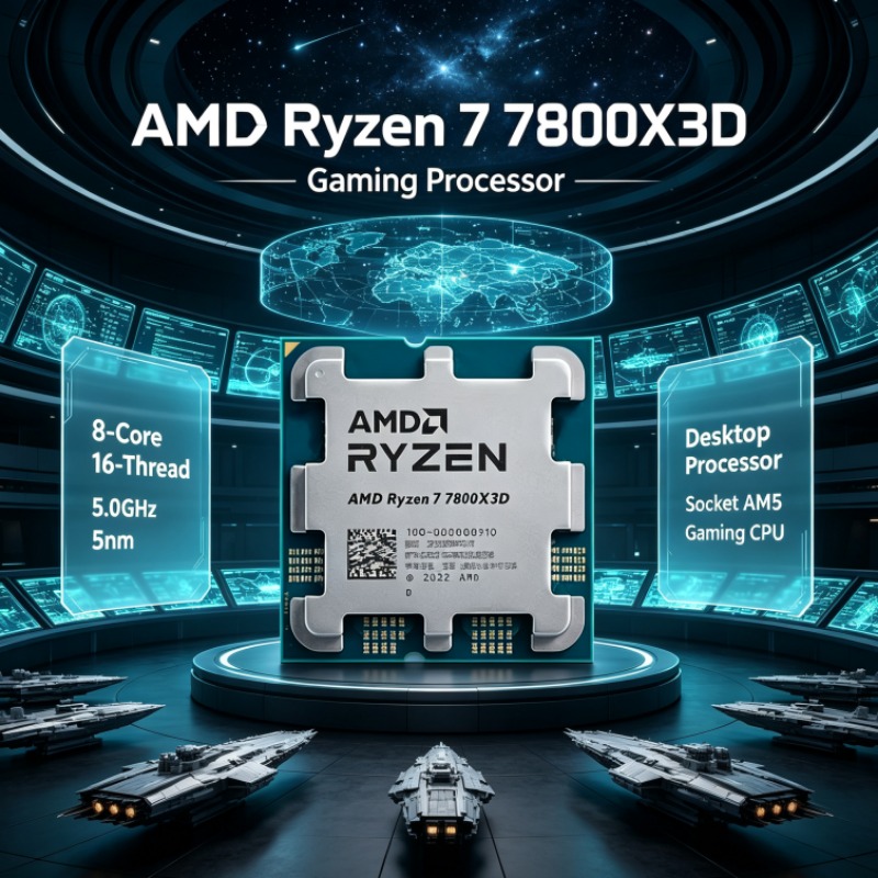AMD R7 7800X3D Ryzen 7 AM5 CPU – обзор и цена Amd Cpu Ryzen 5