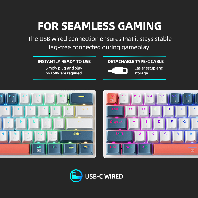 K500-B61 Мини-механическая кла – обзор и цена Gaming Keyboard And Mouse For Xbox