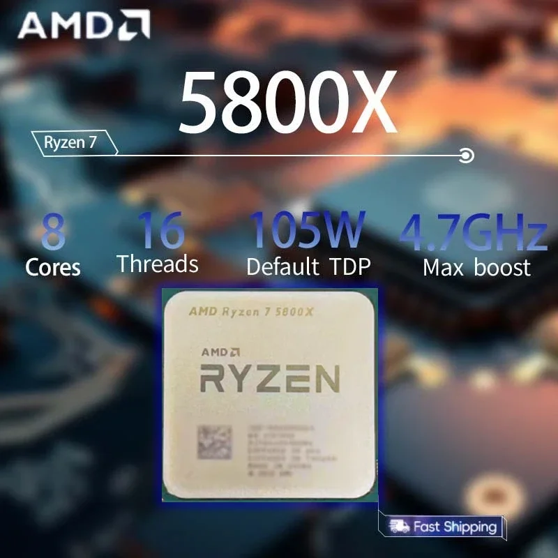 Процессор AMD Ryzen 7 5800X R7 – обзор и цена Amd Cpu Ryzen 7