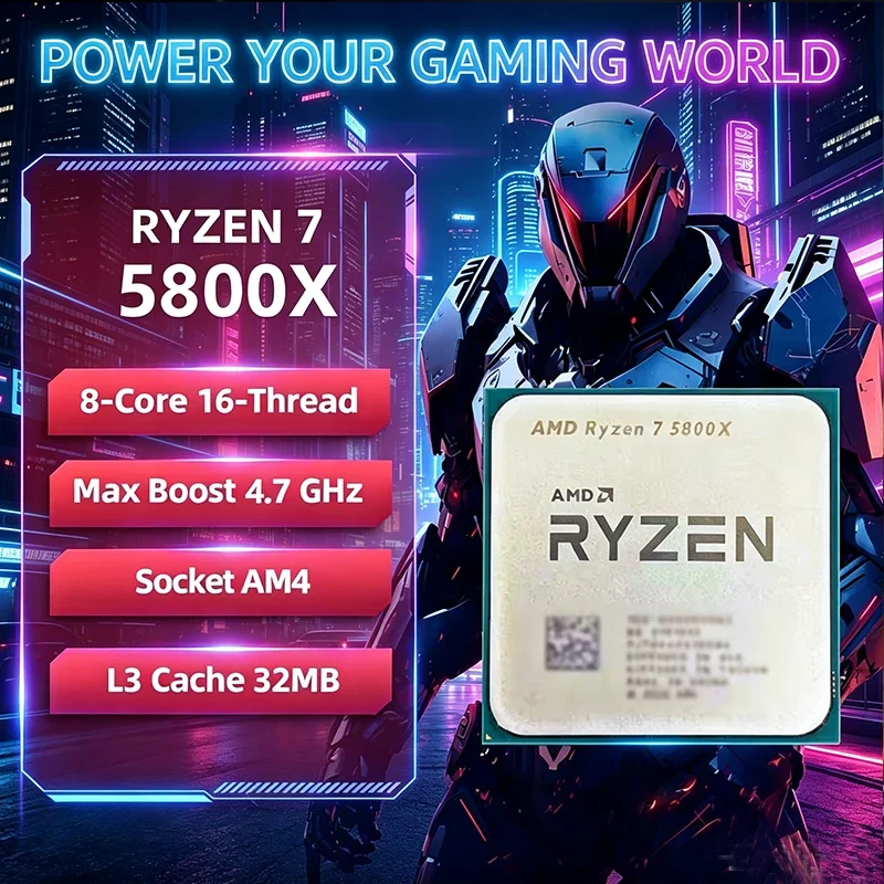 Процессор AMD Ryzen 7 5800X (A – обзор и цена Amd Cpu Ryzen 7