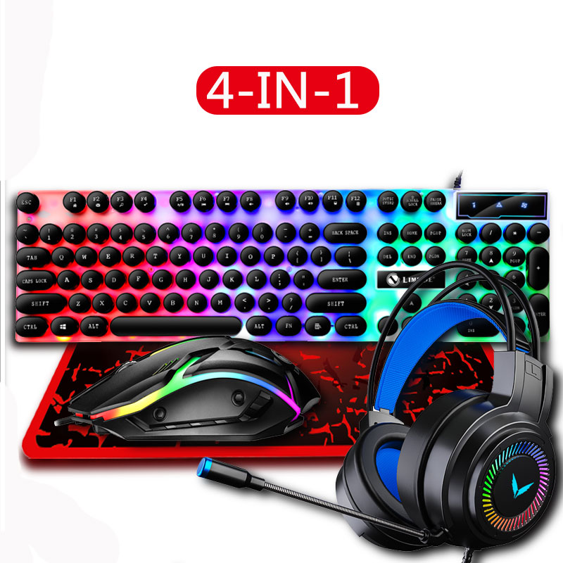 Комбинированная игровая клавиа – обзор и цена Gaming Keyboard Mouse And Headset Combo
