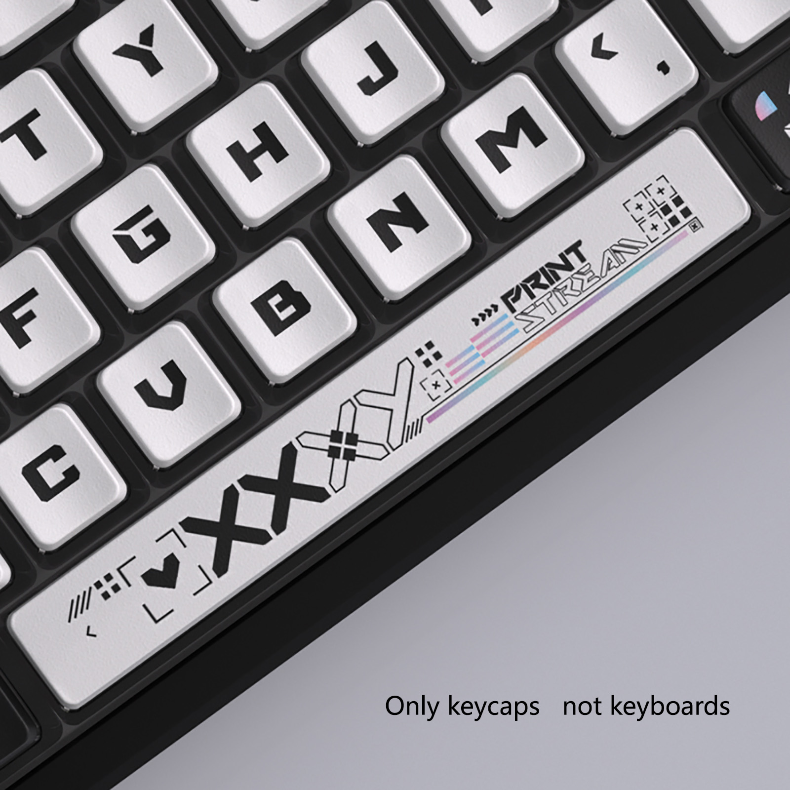 122 клавиш, черно-белые кейкап – обзор и цена Keyboard Gaming Black