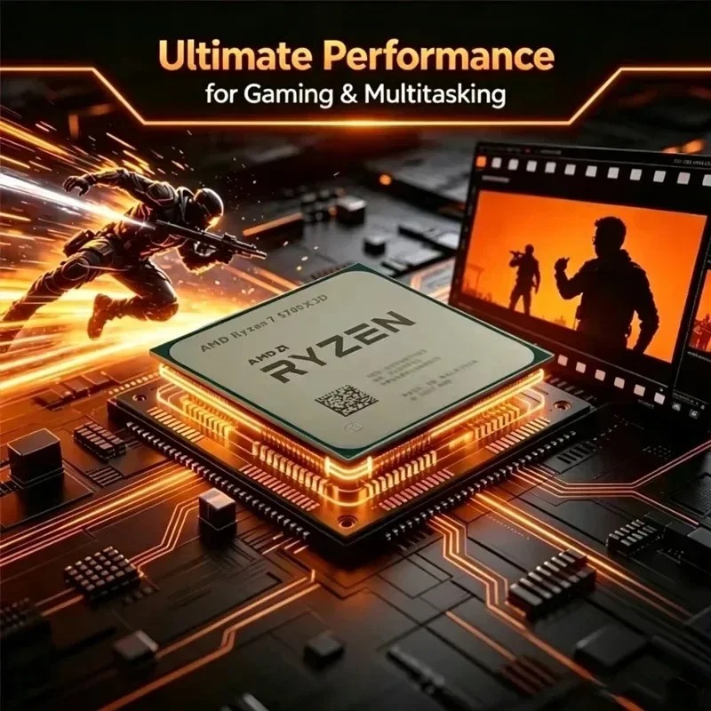 AMD Ryzen 7 5700X3D: Горячая р – обзор и цена Amd Cpu Ryzen 7