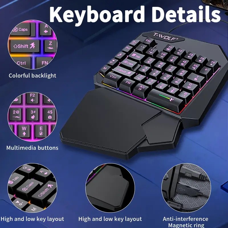 Комбо-набор 2 в 1: игровая кла – обзор и цена Gaming Keyboard And Mouse For Xbox
