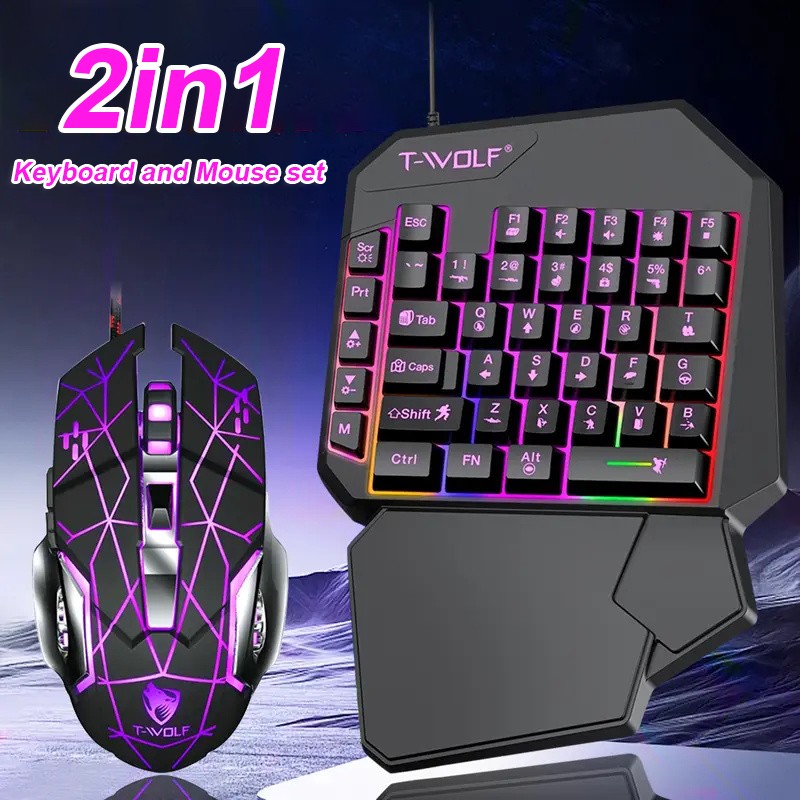 Комплект FocusOnPC TF900 2-в-1 – обзор и цена Gaming Keyboard Mouse Set