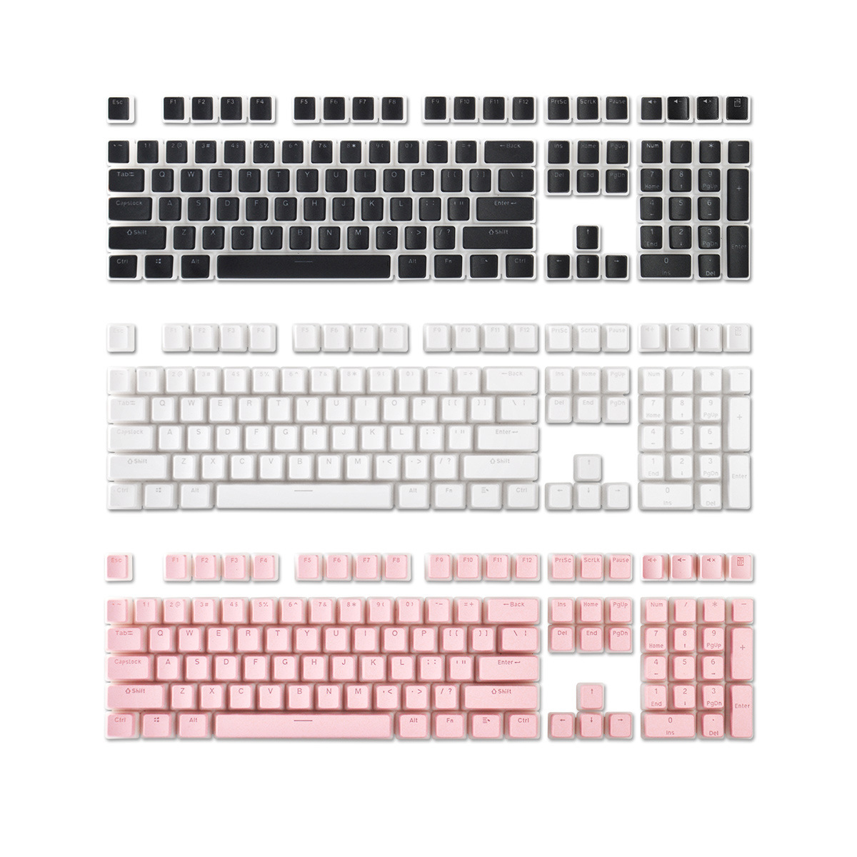 129 клавиш Pudding Keycaps OEM – обзор и цена Gaming Keyboard And Mouse For Xbox