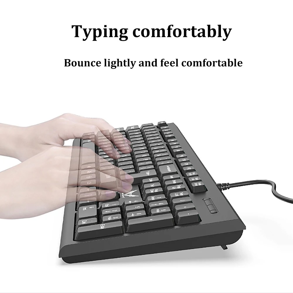 104-клавишная проводная USB-кл – обзор и цена Gaming Keyboard Budget