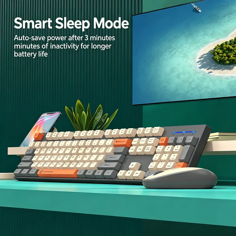 Беспроводной комплект KEBIDUME – обзор и цена Gaming Keyboard Mouse Set