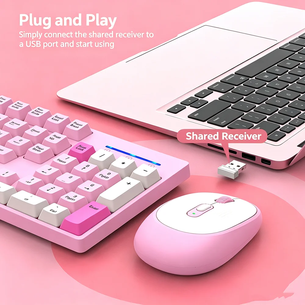 Беспроводной комплект KEBIDUME – обзор и цена Gaming Keyboard Mouse Set