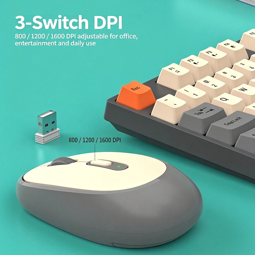 Беспроводной комплект KEBIDUME – обзор и цена Gaming Keyboard Mouse Set