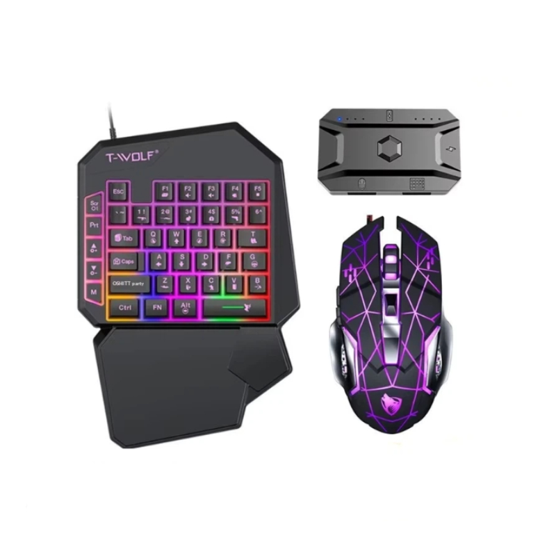 Игровой набор T-Wolf Tf950 5 в – обзор и цена Gaming Keyboard And Mouse For Xbox