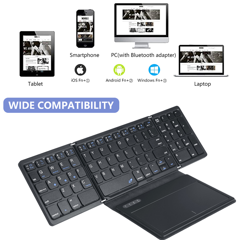 Складная Bluetooth-клавиатура  – обзор и цена Gaming Keyboard Budget