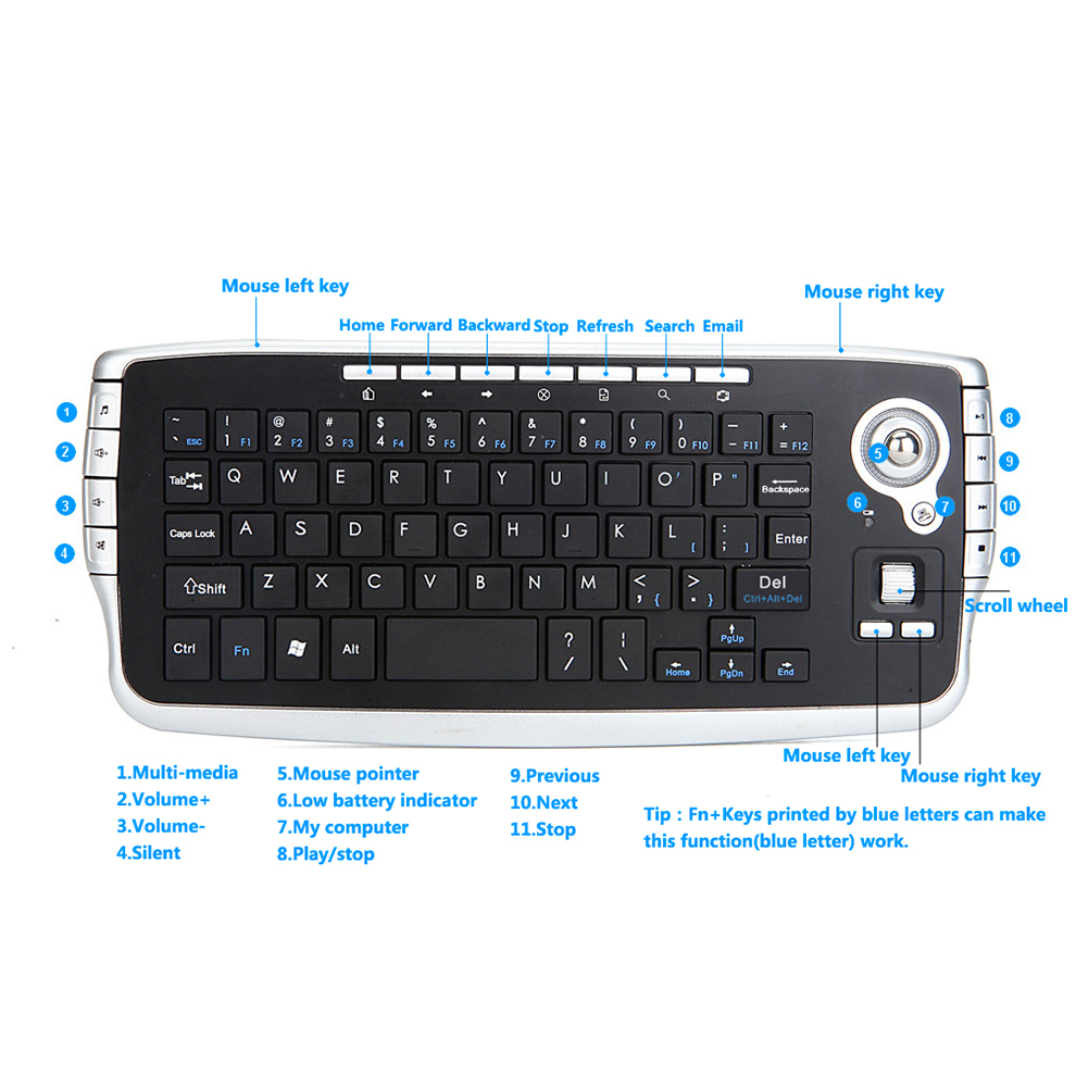 Jomaa Портативная беспроводная – обзор и цена Gaming Keyboard Budget