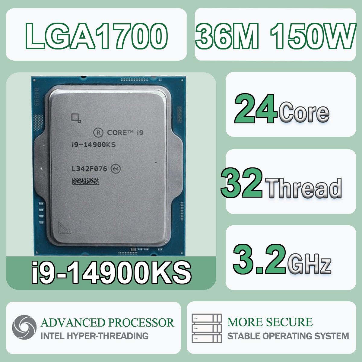 Intel Core i9-14900KS 24 ядра/ – обзор и цена Intel Cpu Core I9