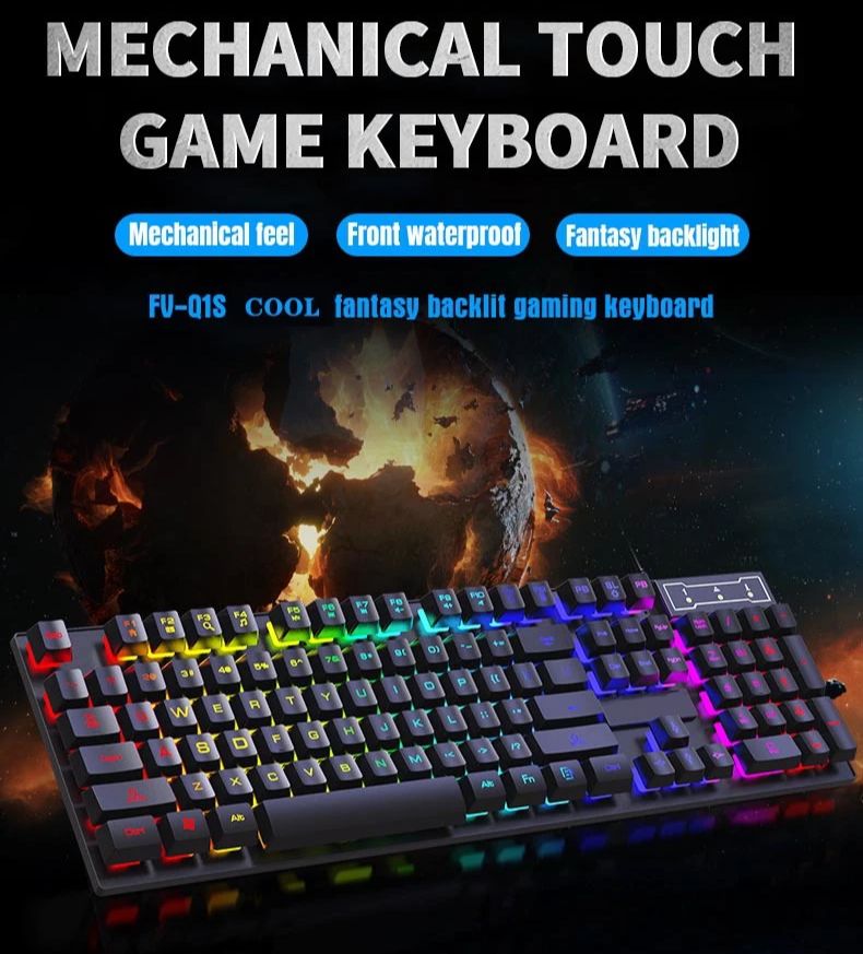 Проводная механическая клавиат – обзор и цена Gaming Keyboard Budget
