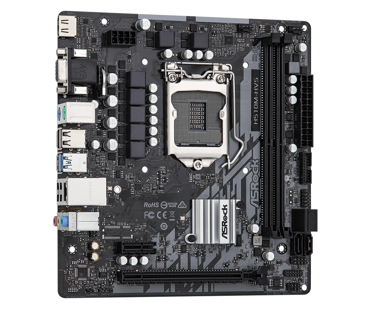 Материнская плата ASROCK H510M – обзор и цена Intel Cpu Core I9