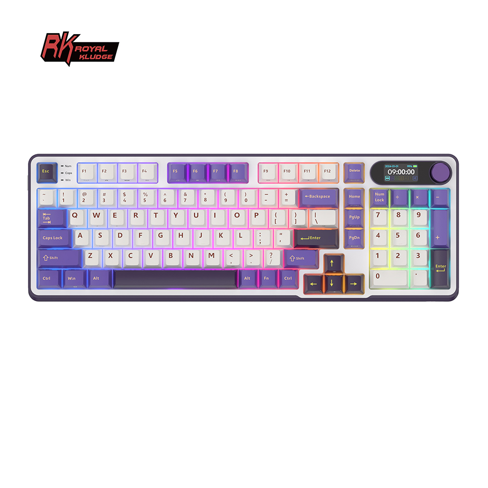 RK ROYAL KLUDGE S98 Беспроводн – обзор и цена Gaming Keyboard Budget