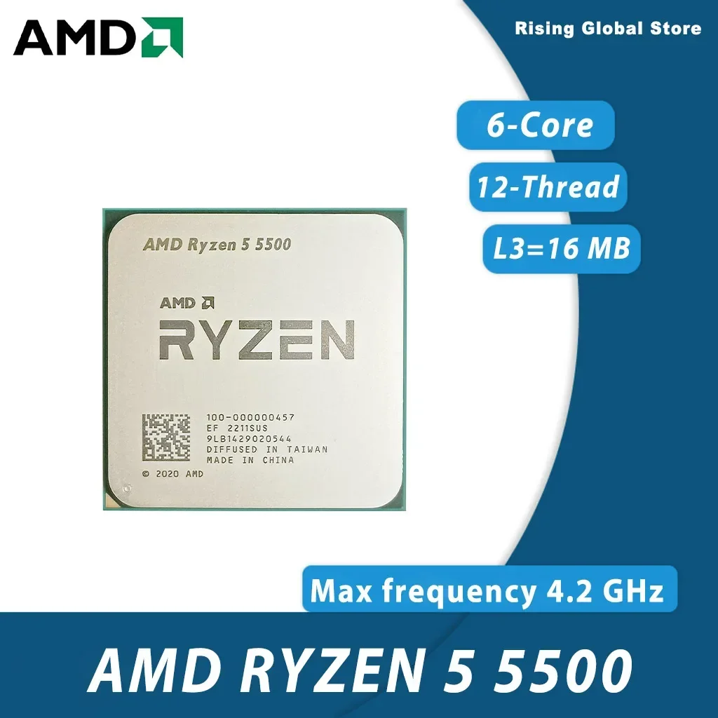 Процессор AMD Ryzen 5 5500 Stu – обзор и цена Amd Cpu Ryzen 5