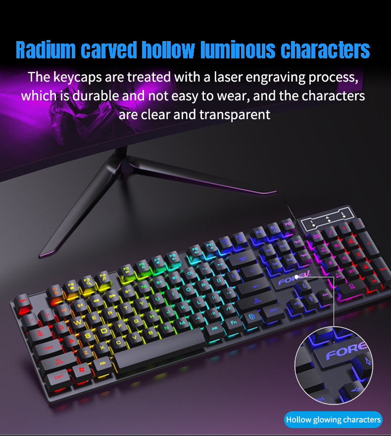 Механическая клавиатура с подс – обзор и цена Keyboard Mouse Bundle Gaming
