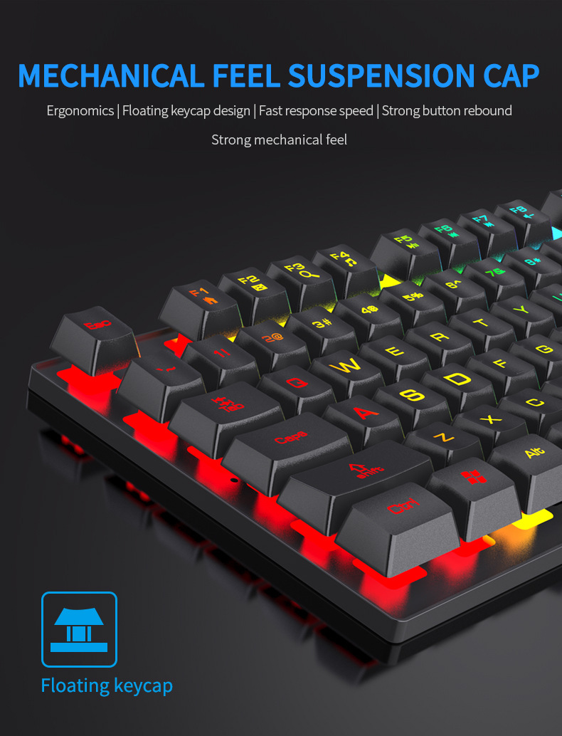 Механическая клавиатура с подс – обзор и цена Keyboard Mouse Bundle Gaming